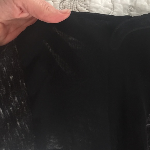 Black Jessica Simpson knit top - Picture 2 of 4