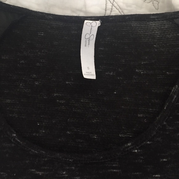 Black Jessica Simpson knit top - Picture 3 of 4