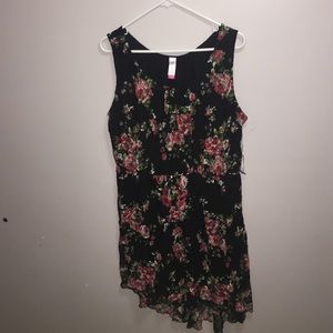 Plus Size Floral Dress