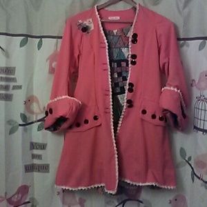 Vintage inspired pirate jacket