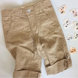 NWT Gap cotton linen roll up pant