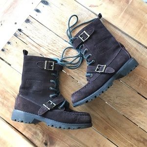 Polo Ralph Lauren Boys Genuine Suede Boots