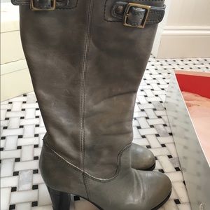 Coach Maxene Calf Boots in Clay