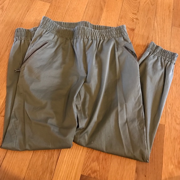 NWOT Marc Jacobs Samantha Dusky Green Pants - Picture 3 of 4