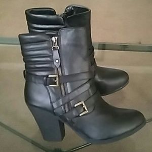 Black American Exchange NY Booties!