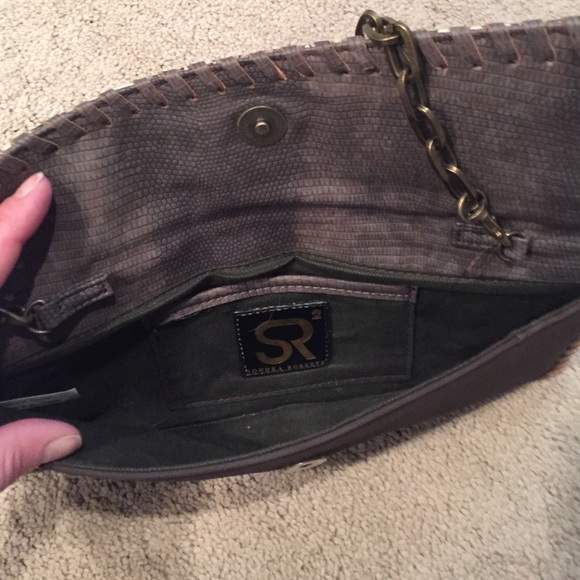 Faux Python Clutch - Picture 3 of 4