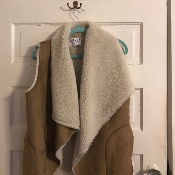 Velvet vest