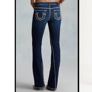 True Religion Jeans szw28 Becca boot cut midrise
