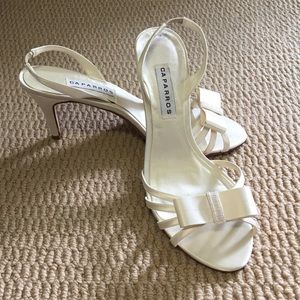 Caparos ivory heels