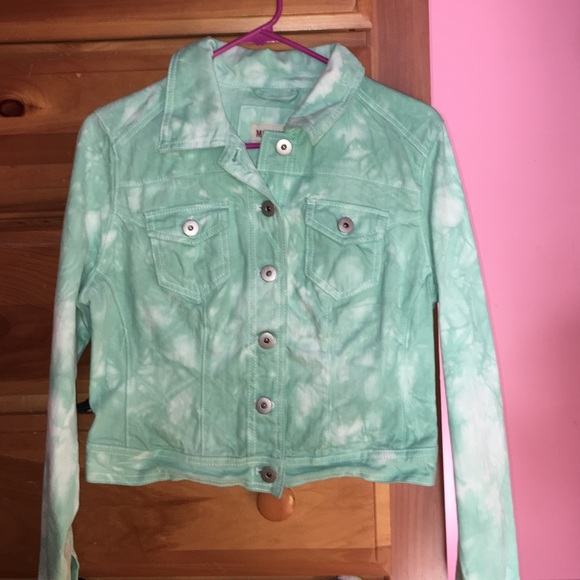 NWT DENIM JACKET (Tie-Dye)