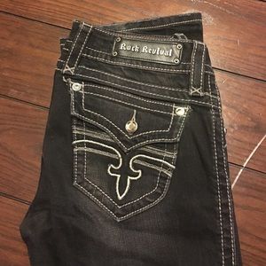 Rock Revival Black Jeans
