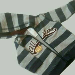 Carter's Striped Zipper Hoodie Jacket