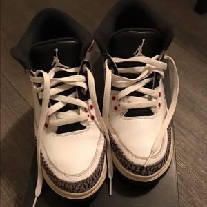 Size 7Y Jordan Infrared 3's with box
