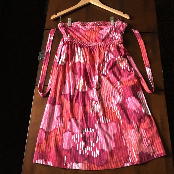 Strapless summer dress