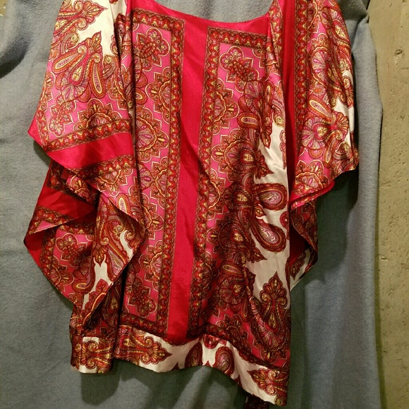 silk blouse