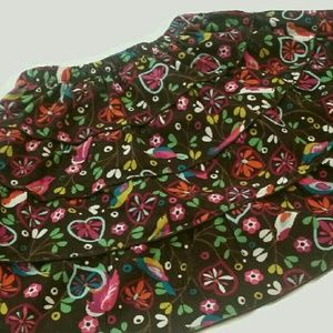 Brown Corduroy Skirt