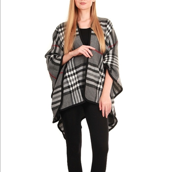 Cape Shawl Ruana - Picture 2 of 3