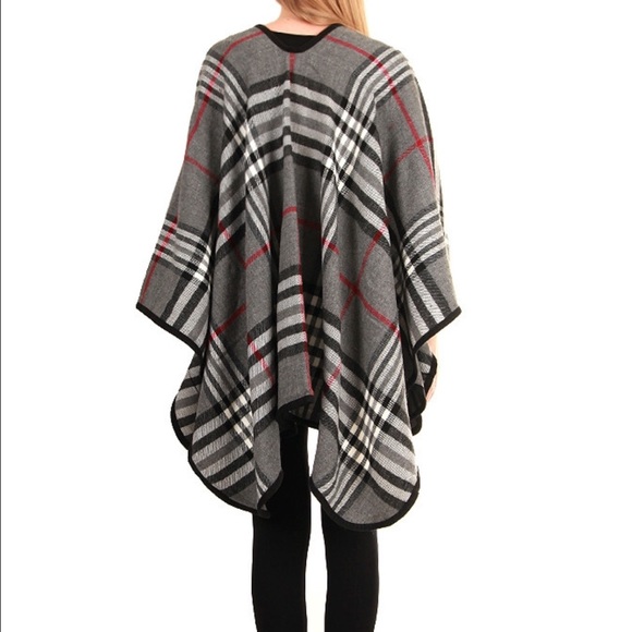 Cape Shawl Ruana - Picture 3 of 3