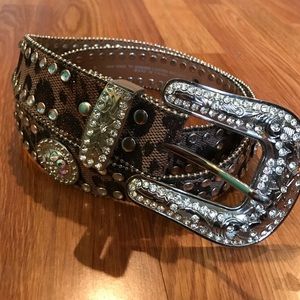 Rhinestone belt