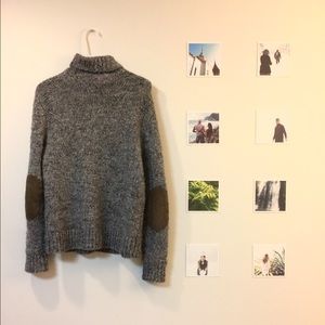 J CREW Elbow Patch Sweater