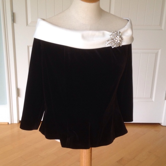 Evening-ware top