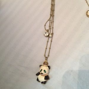 Betsey Johnson Panda Necklace