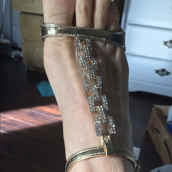 Pleaser sexy strap high heels