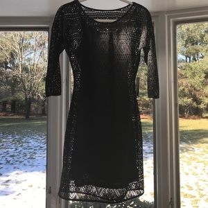 NWT Express Black Lace Dress