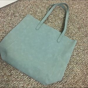 Faux Suede Tote bag