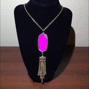 Kendra Scott Rayne pink Necklace NTW and dust bag