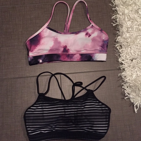 Lululemon sports bras, $15 each