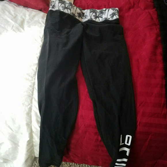 Victoria's secret pink leggings - Picture 1 of 2