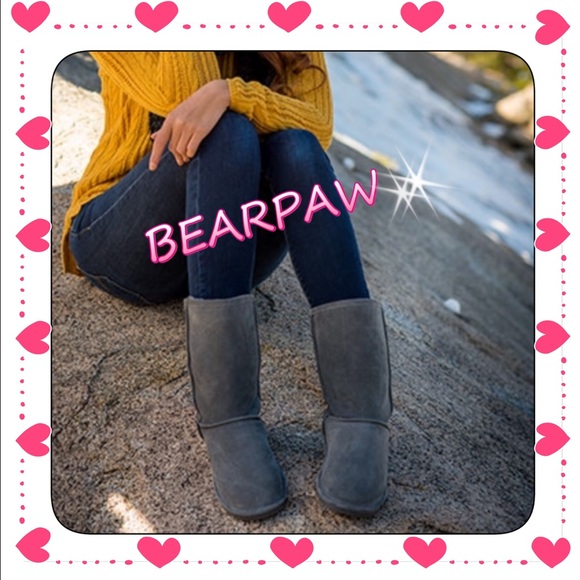 ❄️☃️BEARPAW MEADOW 10” LEATHER BOOT WATERPROOF