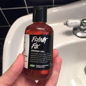 NWT Lush Flying Fox shower gel