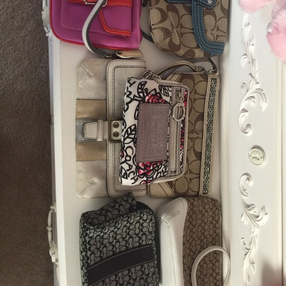 Coach wristlets