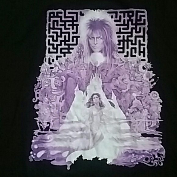 The Labrynth with David Bowie size XL t-shirt.