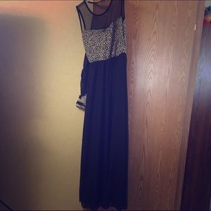 Black long dress
