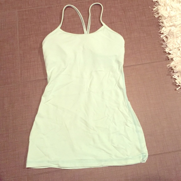 Mint green lululemon top