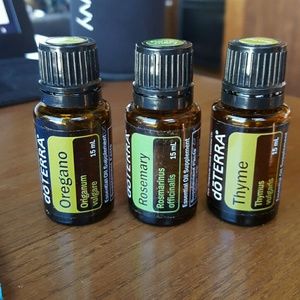 DoTerra herb trio Oregano, Rosemary, Thyme
