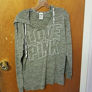 EUC Victoria's secret Pink beach sweatshiry xs
