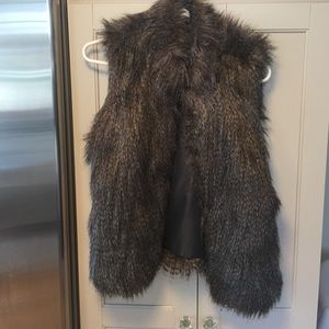 Woman's Faux Fur Vest