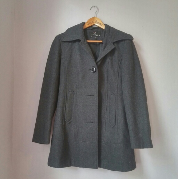 Gallery Jackets & Blazers - Sale! Wool Blend Pea Coat Sm