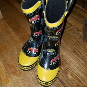 Monster Truck Rain Boots