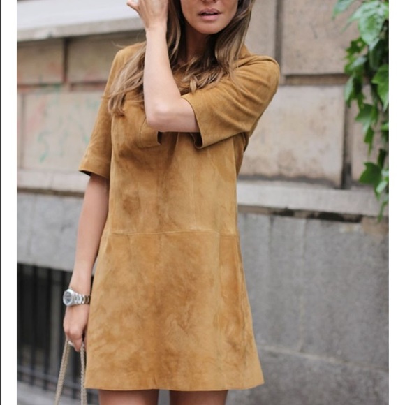 💥Vince Camuto Faux suede dress! 💥