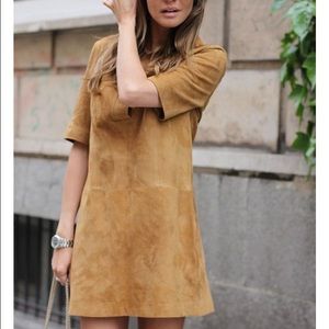 💥Vince Camuto Faux suede dress! 💥