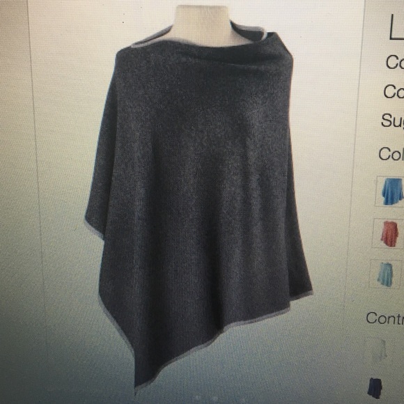 Lightweight cape in ash