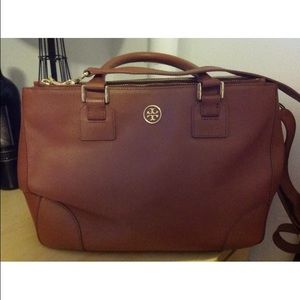 Tory Burch Robinson Double zip Large Tote