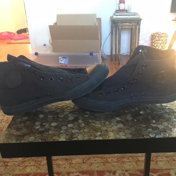 Black Converse High Tops