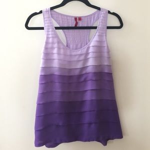 Ombré Blouse Tank. Excellent condition.