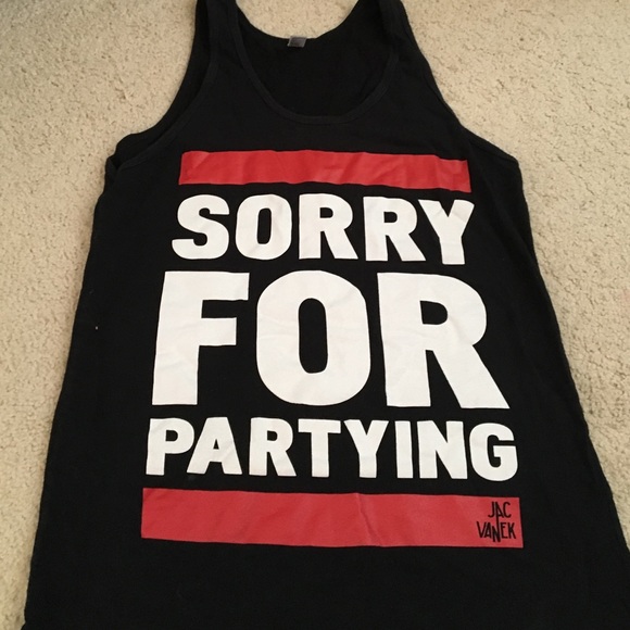 Sorry for Partying tank